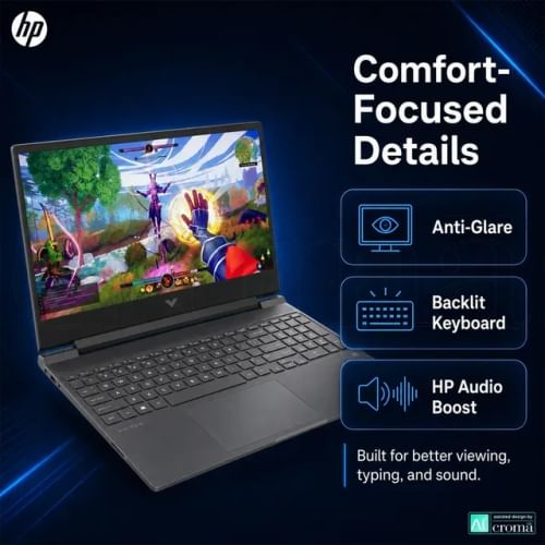 HP Victus 15-fa2617TX  Gaming Laptop (14th Gen Core i7/ 16GB/ 512GB SSD/ Win 11/ 6GB Graphics)