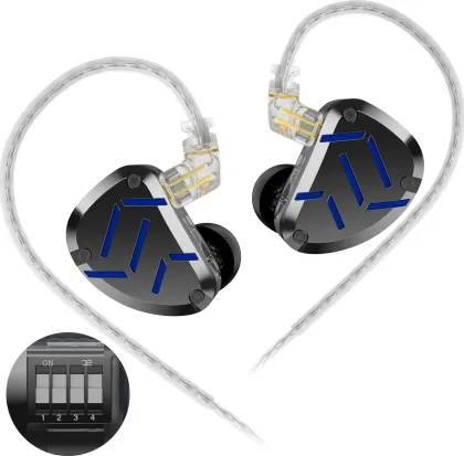 KZ ZAT Wired Earphones (Without Mic)