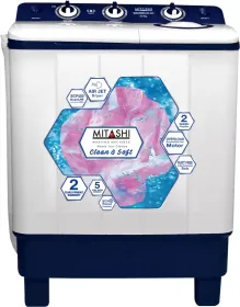 Mitashi MiSAWM65V35 6.5 kg Semi Automatic Top Load Washing Machine