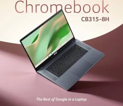 Acer Chromebook CB315-8H Laptop (MediaTek Kompanio 540/ 4GB RAM/ 64GB eMMC /Chrome OS)