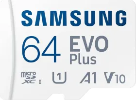 Samsung Evo Plus 64GB Micro SDXC UHS-I Memory Card