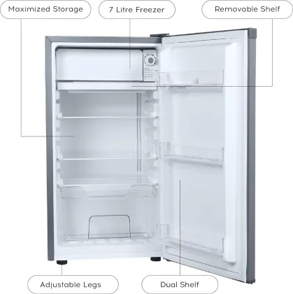 Cruise CRDSVK-FZ1095G 84L 2 Star Single Door Mini Refrigerator