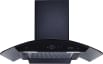 Elica Pro Plus FL BLDC HAC LTW 90 MS Nero Auto Clean Wall Mounted Chimney