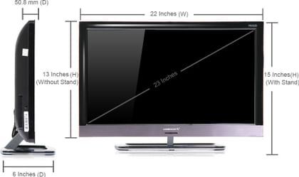 Videocon VJU23HH 58.42cm (23) LED TV (HD Ready)