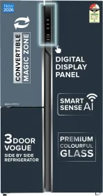 Haier HRT-683GOGU1 598 L Side by Side Refrigerator