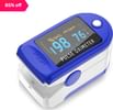 Mido B03 Finger Tip Oximeter Digital Pulse Reader with OLED Display (Blue)
