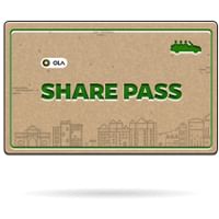 OLA Share Pass @ Rs. 10 Onwards Per Month | Multiple Cities