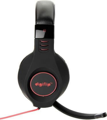 DigiFlip LHS005 Premium Wired Laptop Headset Price in India 2024