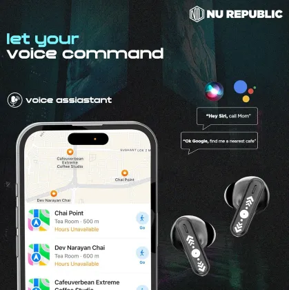 Nu Republic Cyberstud Punk True Wireless Earbuds