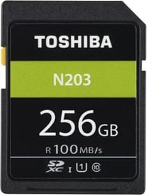 Toshiba N203 256 GB SDHC Class 10 100 MB/s Memory Card