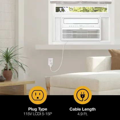Whirlpool WHAW-121IN 12000 BTU 115V Window AC