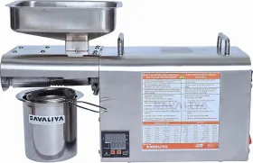 Savaliya Industries SI-702R Temperature Control 350W Oil Presser