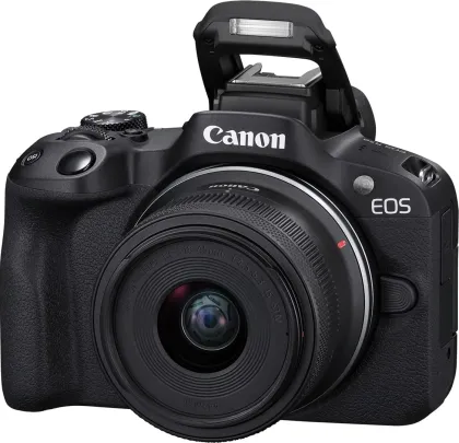 Canon EOS R50 24.2MP Mirrorless Camera with 18-45mm Lens