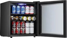LEONARD LE-USA-60GDWCF 52 L 4 Star Glass Door Mini Refrigerator