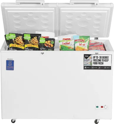 Haier HCC 400HC 379L Convertible Double Door Hard Top Deep Freezer