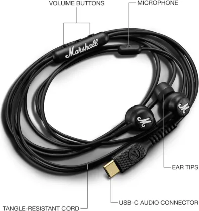 Marshall Mode USB-C Wired Earphones