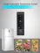 BLACK+DECKER BR1640KW 16.4 Cu Ft Double Door Refrigerator