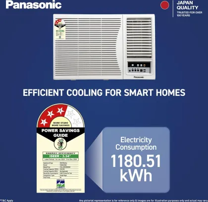 Panasonic CW-LN183CM 1.5 Ton 3 Star 2026 Window AC
