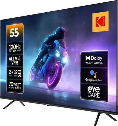 Kodak MotionX 55 inch Ultra HD 4K Smart QLED TV (55MX8888)