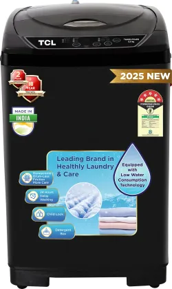 TCL TWA80-P104PB 8 kg Fully Automatic Top Load Washing Machine