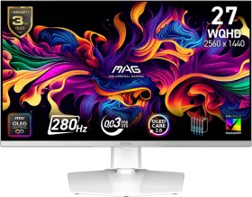 MSI MAG 272QPW QD-OLED X28 27 inch Quad HD Gaming Monitor
