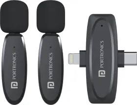 Portronics Vlogmate Omnidirectional Wireless Microphone