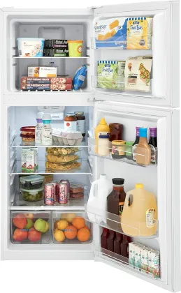 Frigidaire FFET1222UW 11.6 Cu Ft Double Door Refrigerator