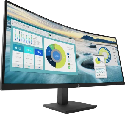 HP P34hc G4 34 inch Quad HD Curved Monitor