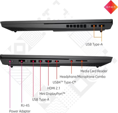 HP Omen 16-B1351TX Laptop (12th Gen Core i7/ 16GB/ 1TB SSD/ Win11 Home/ 4GB Graph)