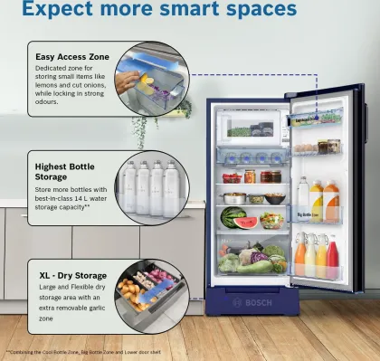 Bosch CST20U14PI 207 L 4 Star Single Door Refrigerator