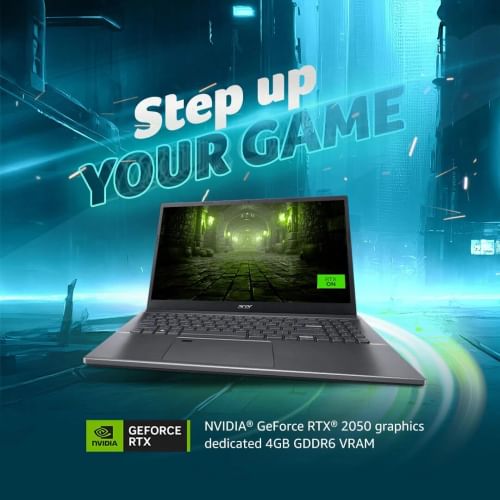 Acer Aspire 5 A515-58GM-74CC Gaming Laptop (13th Gen Core i7/ 16GB/ 512GB SSD/ Win11/ 4GB RTX 2050)