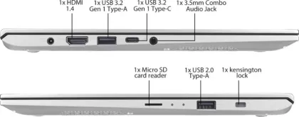 Asus X412FA-EK1220T Laptop (10th Gen Core i3/ 4GB/ 256GB SSD/ Win10 Home)