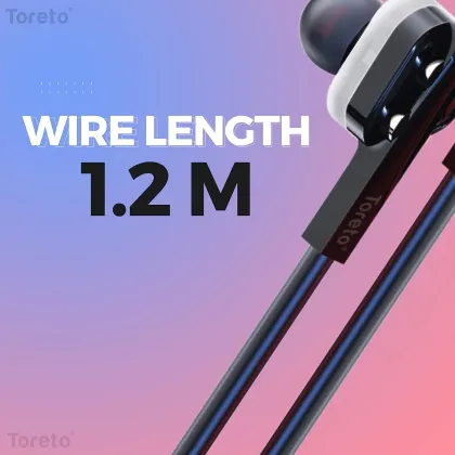 Toreto TOR-296 Wired Earphones