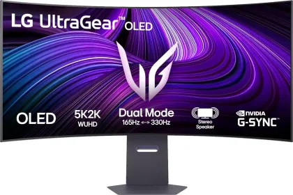 LG UltraGear evo 45GX950A-B 45 inch WUHD 5K Curved Monitor