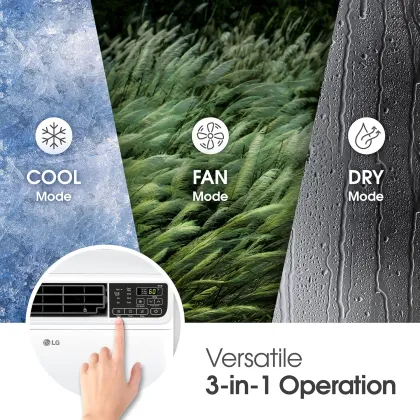 LG LW8022IVSM 8000 BTU 115V Window AC
