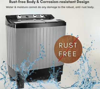 Inno-Q IQ-72IEXCEL-PBN 7.2 Kg Semi Automatic Washing Machine