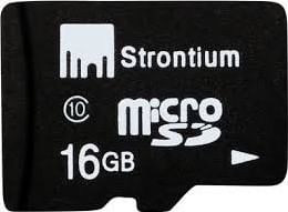 Strontium Micro SD Card 16 GB Class 4
