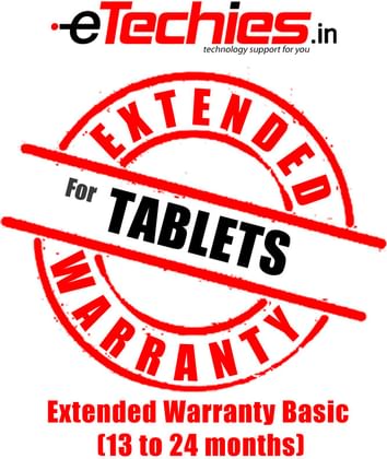 Etechies Tablets 1 Year Extended Basic Protection For Device Worth Rs 30001 - 35000
