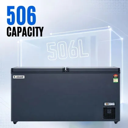 Rockwell OCF550DDU5S 506 L Double Door Deep Freezer
