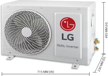 LG KS-Q12AWXD 1 Ton 3 Star 2019 Inverter AC