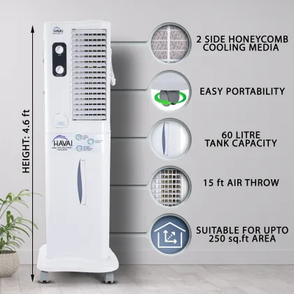 Havai Desert Tower XXL 60 L Tower Air Cooler