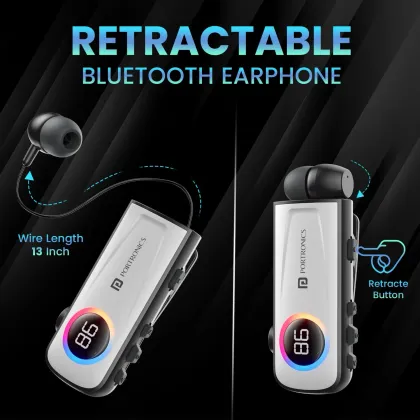 Portronics Harmonics Klip 5 Wireless Headset