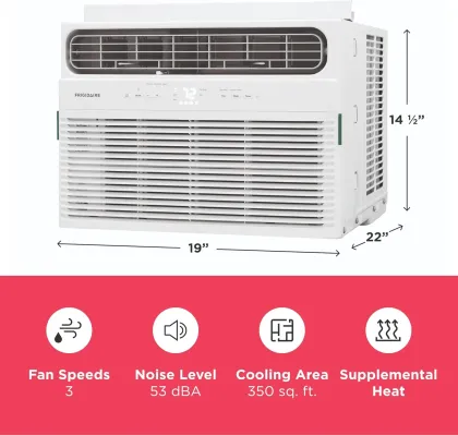 Frigidaire FHWH084WB1 8000 BTU 115V Window AC