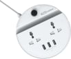 Portronics Power Bun POR 739 10 Amps 2 Sockets Surge Protector