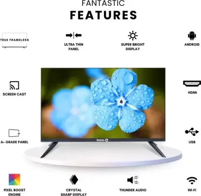 InnoQ 24E-SMART 24 inch HD Ready Smart LED TV