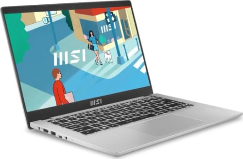 MSI Modern 14 C13M-115IN Laptop (13th Gen Core i3/ 8GB/ 512GB SSD/ Win11 Home)