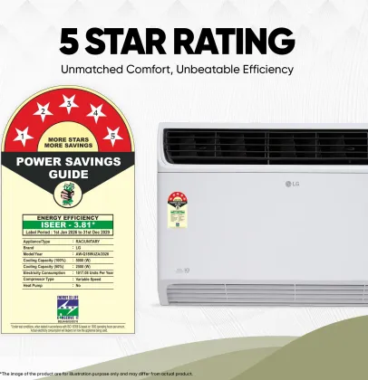 LG AW-Q18WUZA 1.5 Ton 5 Star 2026 Inverter Window AC