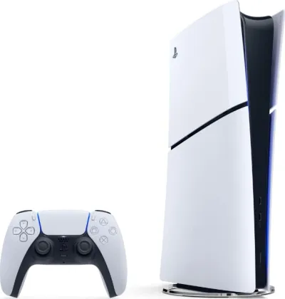 Sony PlayStation 5 Slim Digital Edition Gaming Console - Fortnite Cobalt Star Bundle