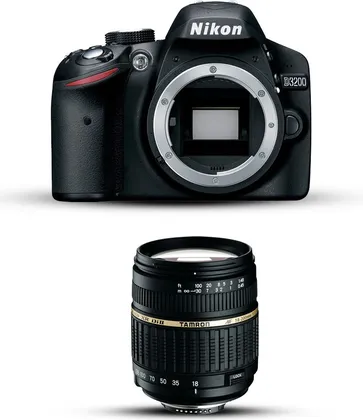 Nikon D3200 with Tamron 18-200mm Lens