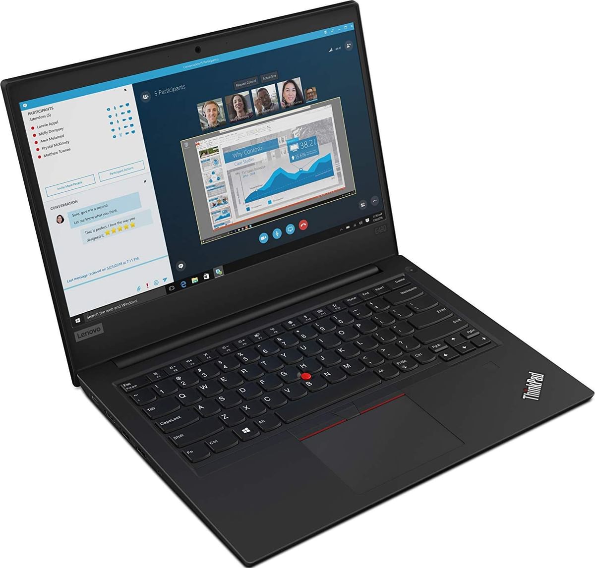 Lenovo ThinkPad E490 (20N8S16400) Laptop (8th Gen Core i3/ 4GB/ 512GB